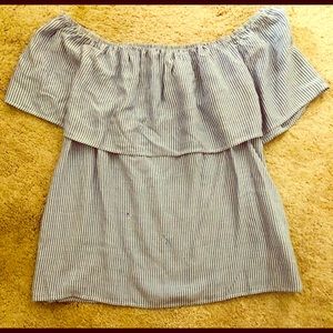 Off the shoulder summer top!
